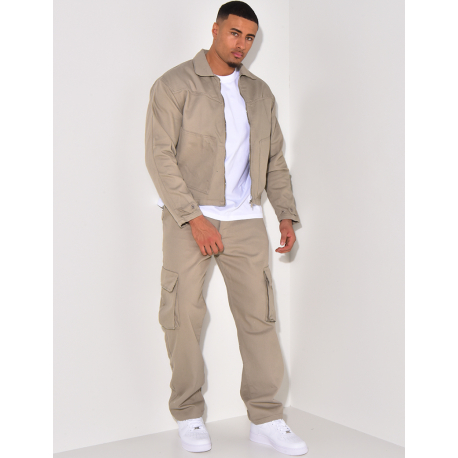   Ensemble cargo pantalon et veste