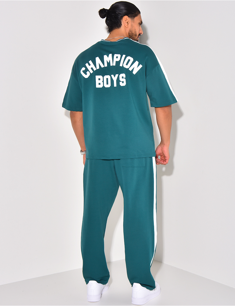 Champion Boys pants and t shirt set