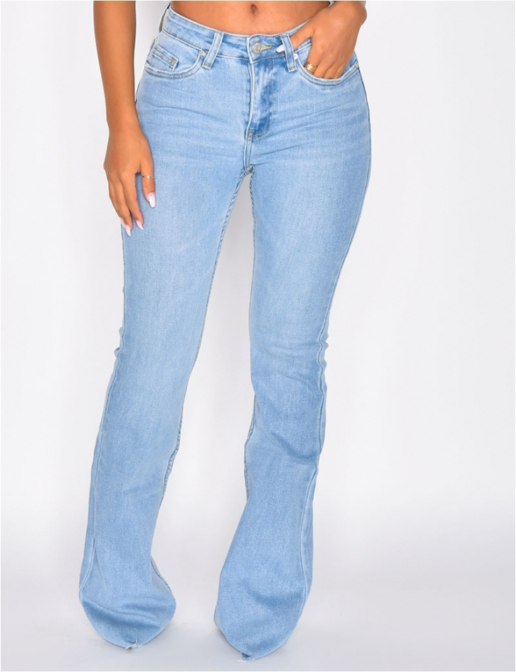 Jeans pattes d'eph