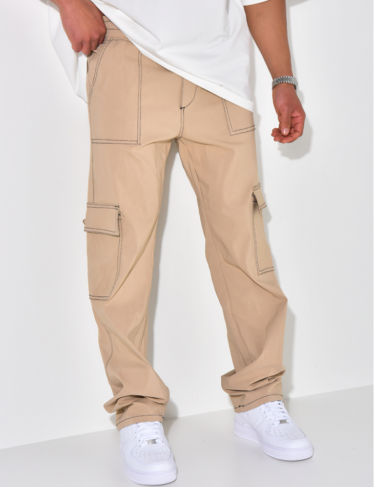 Pantalon cargo à poches