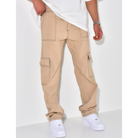 Pantalon cargo à poches