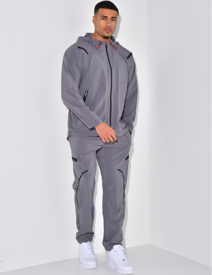 Windproof jacket and trousers set