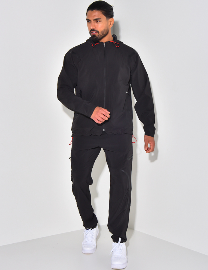 Windproof jacket and trousers set