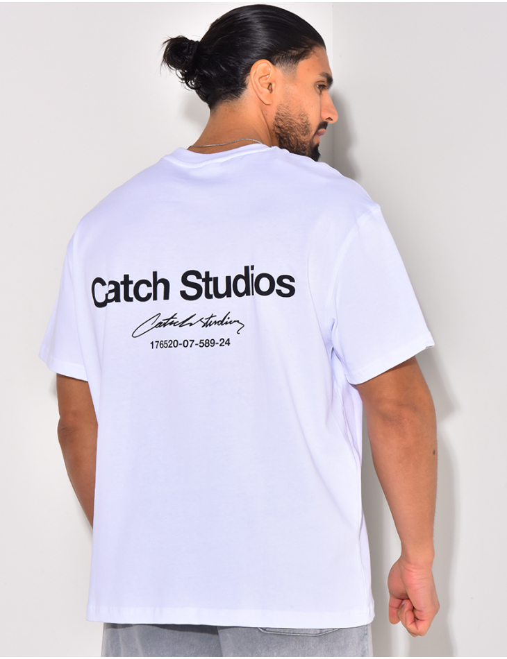 T-shirt uni "catch studios"