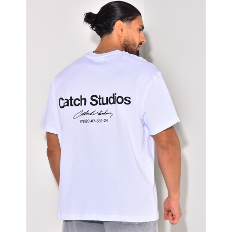 T-shirt uni "catch studios"