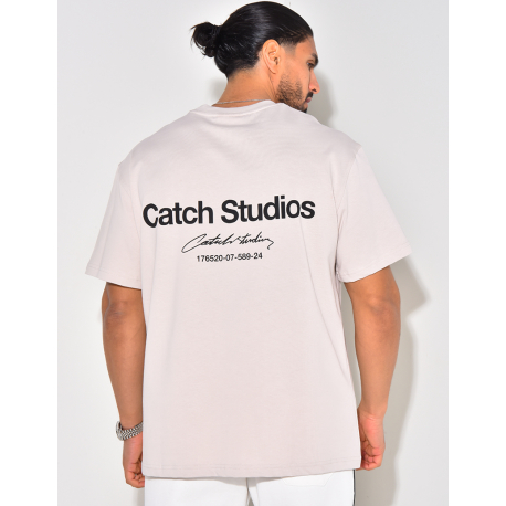 T-shirt uni "catch studios"