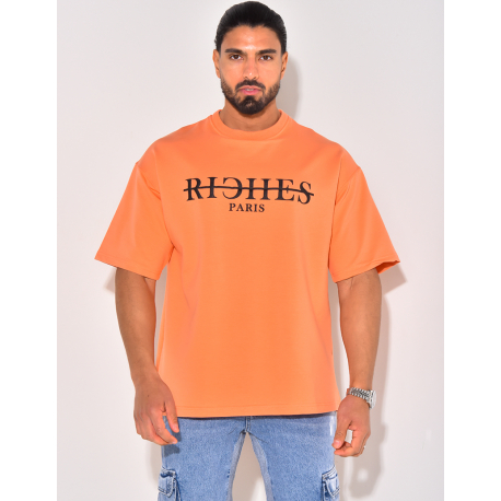 T-shirt "Riches Paris" barré