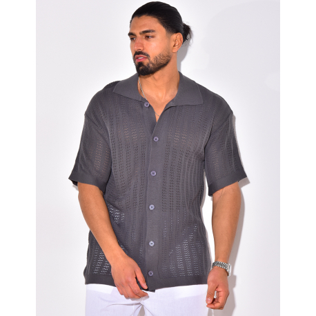 Openwork shirt