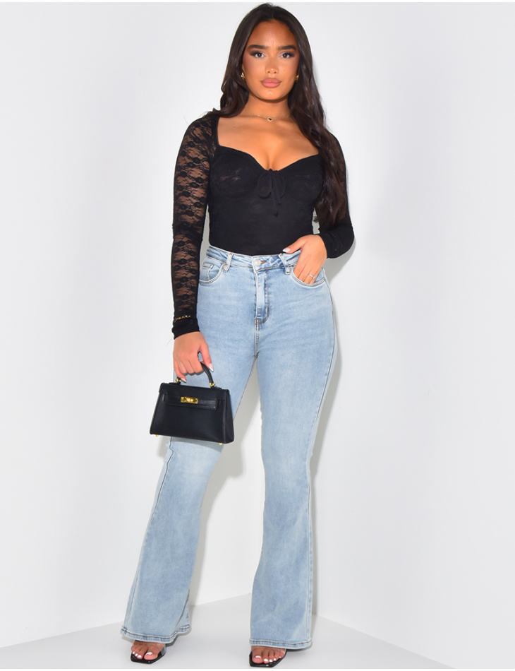 Jeans patte d'eph