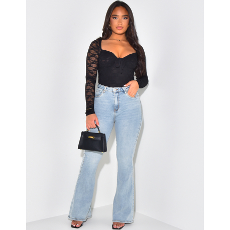 Jeans patte d'eph