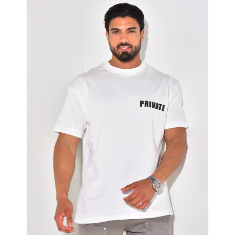 T-shirt "Private"