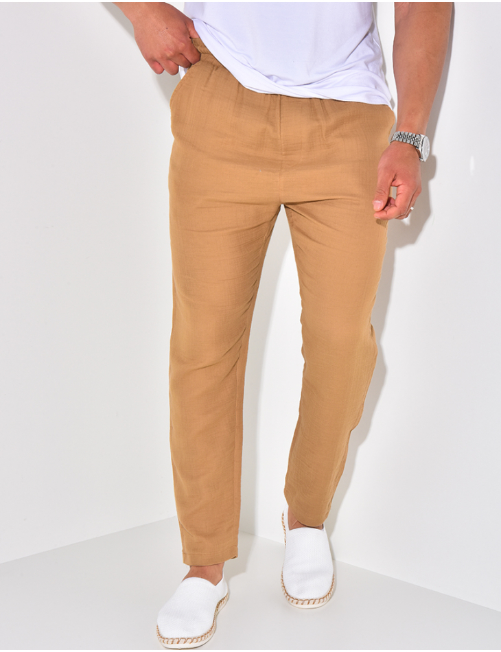 Pantalon en coton