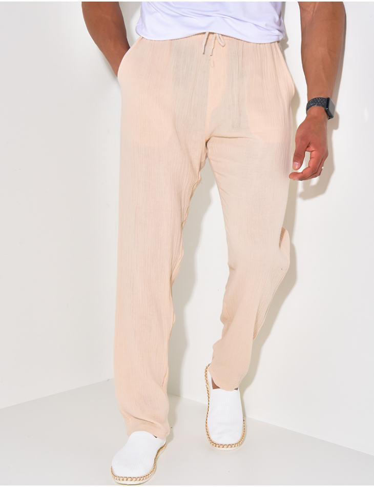 Pantalon en coton