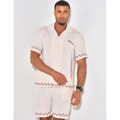 Ensemble short et chemise "Palermo"