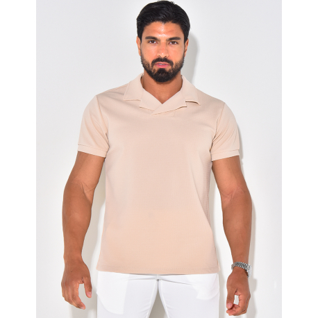 T-shirt col chemise