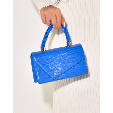 Mini sac en croco