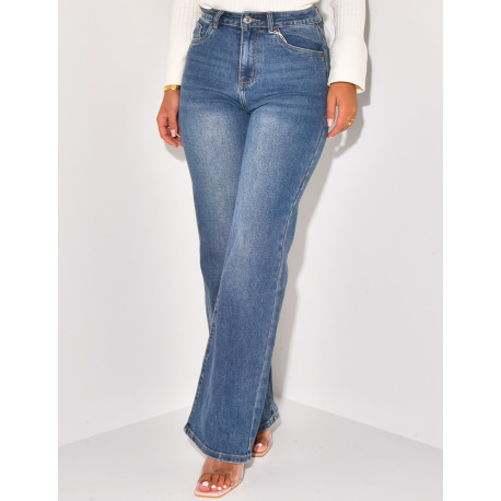 Jeans pattes d'eph