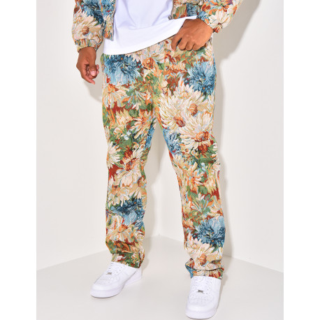 Floral trousers