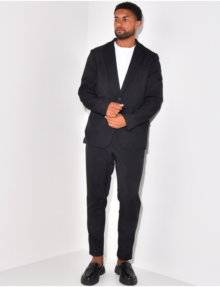 2-piece suit, jacket and trousers