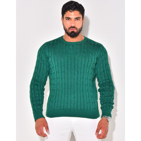 Gedrehter Pullover