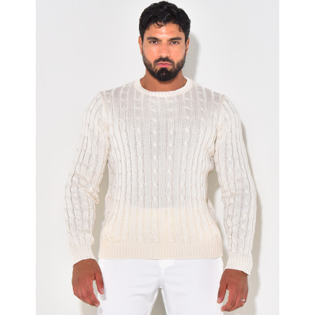 Gedrehter Pullover