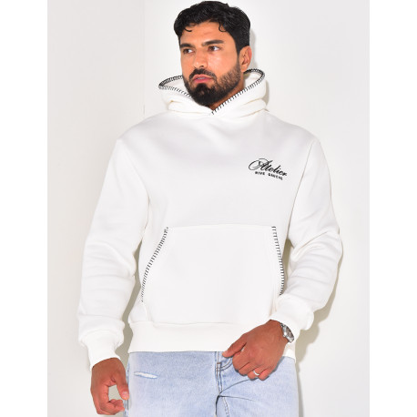 hooded sweatshirt ‘atelier RIVE GAUGE