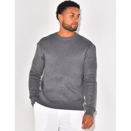 Round-neck jumper