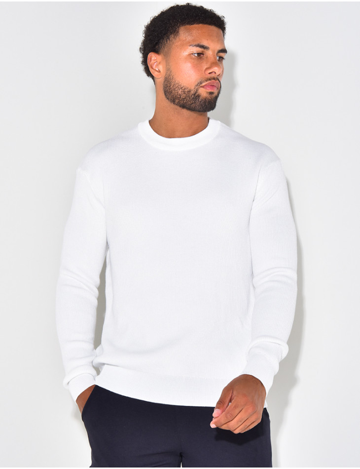 Round-neck jumper