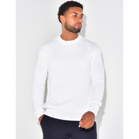 Round-neck jumper