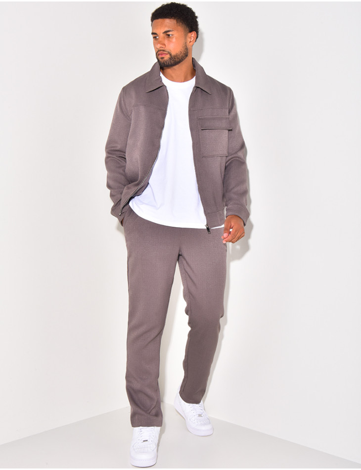 Men's jacket and trouser set