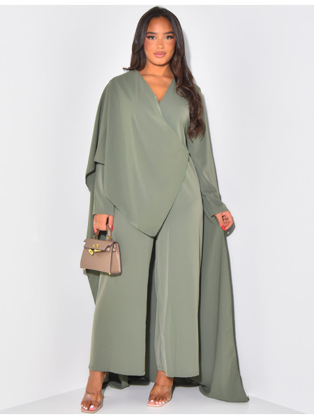 Cape jumpsuit