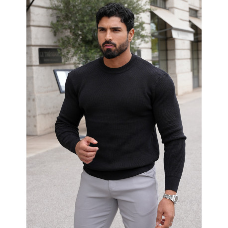 Round-neck jumper