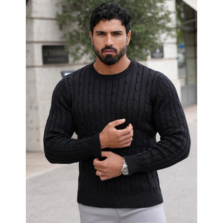 Gedrehter Pullover