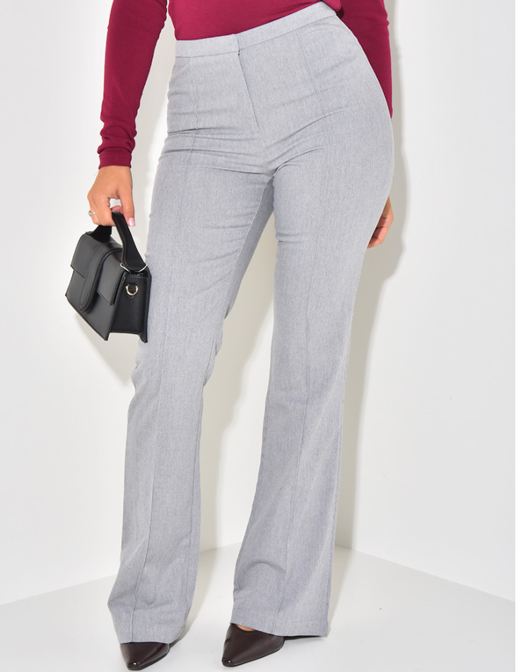 Flare suit trousers