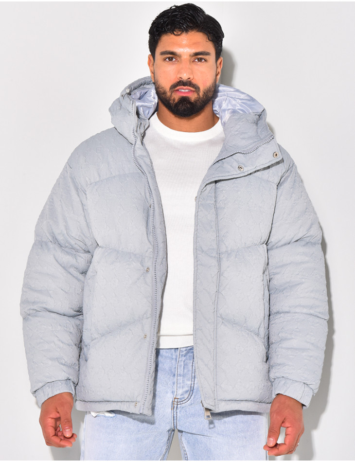 Blouson homme texturé