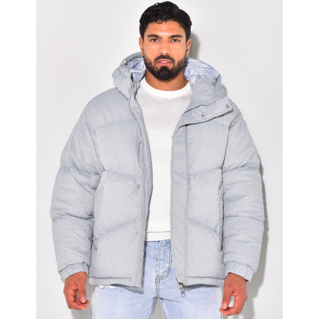 Blouson homme texturé