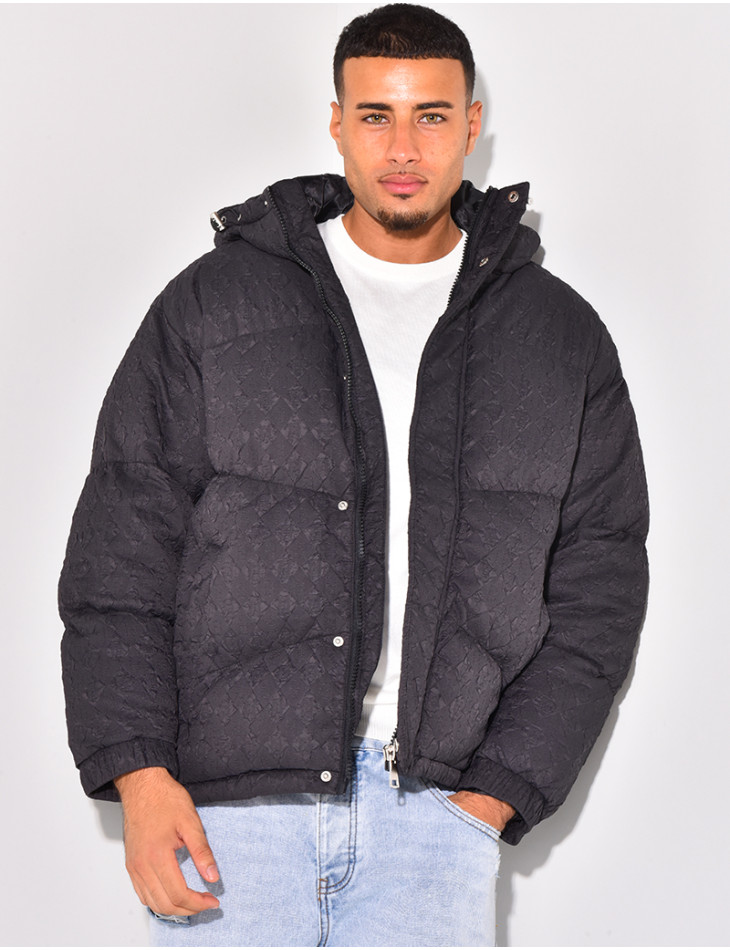 Blouson homme texturé