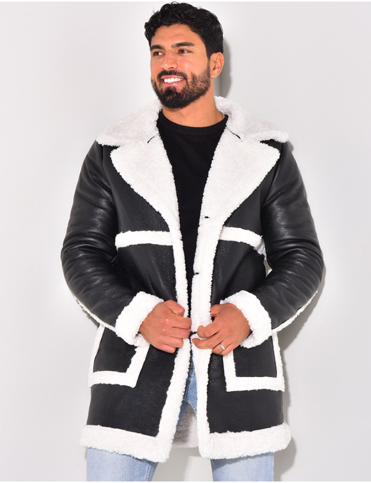 Men's fur coat