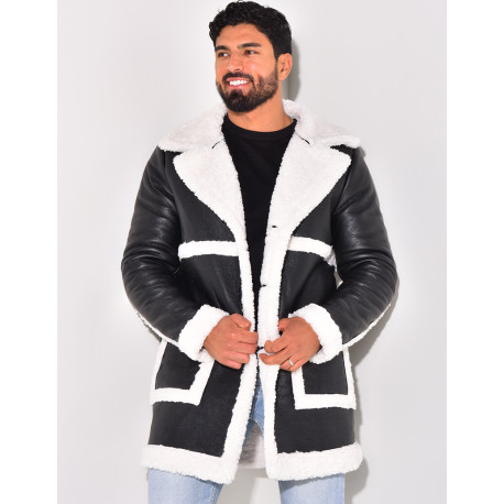 Men's fur coat