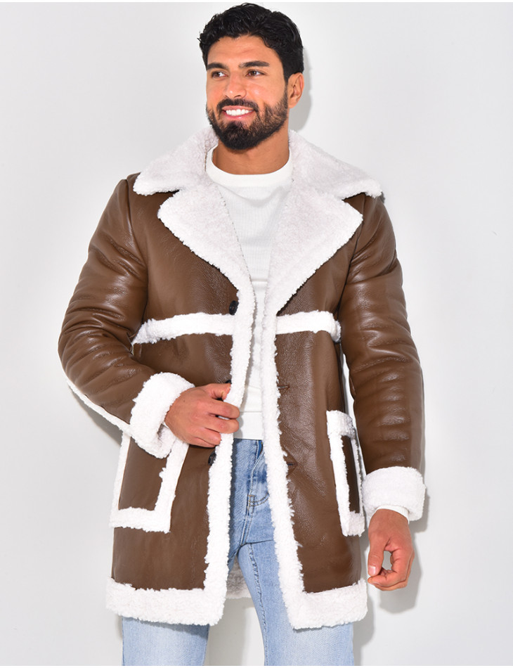 Men's fur coat