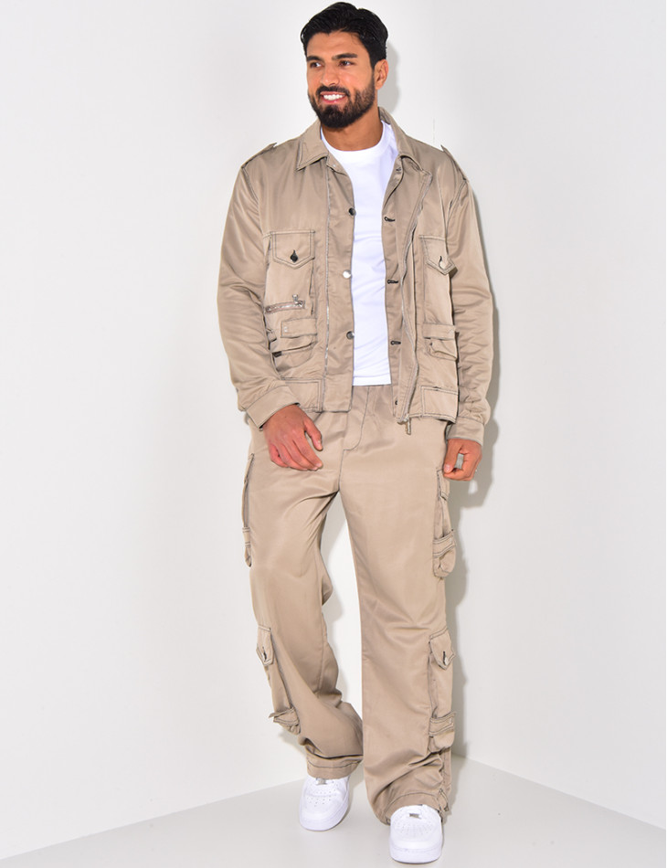 Ensemble cargo pantalon et veste