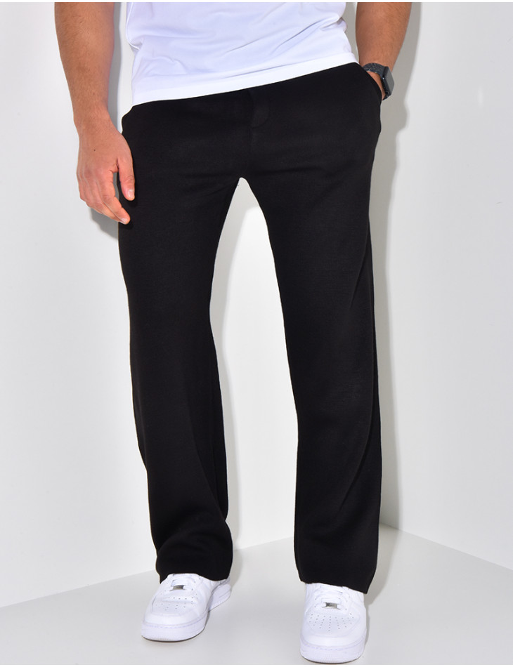 Pantalon en maille homme