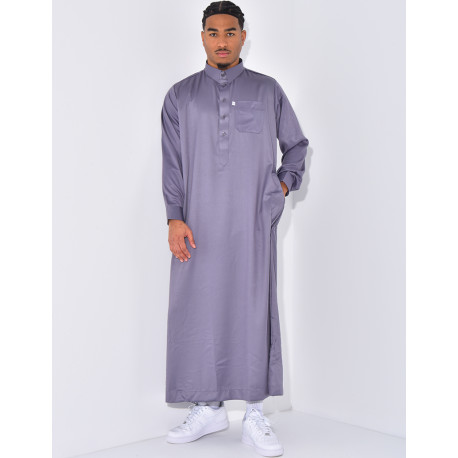 Ensemble de qamis à col chemise