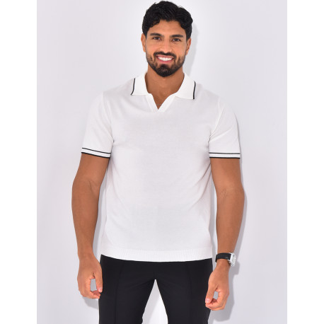 T-shirt col polo