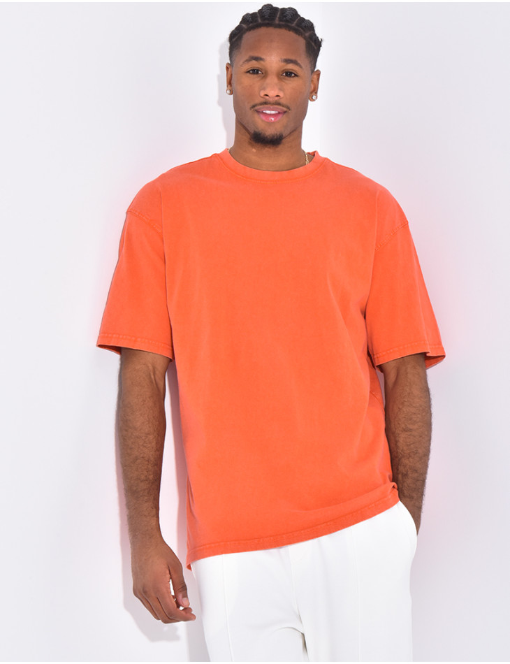 T-shirt washed oversize