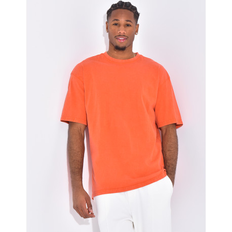 T-shirt washed oversize