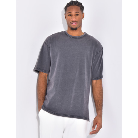 T-shirt washed oversize