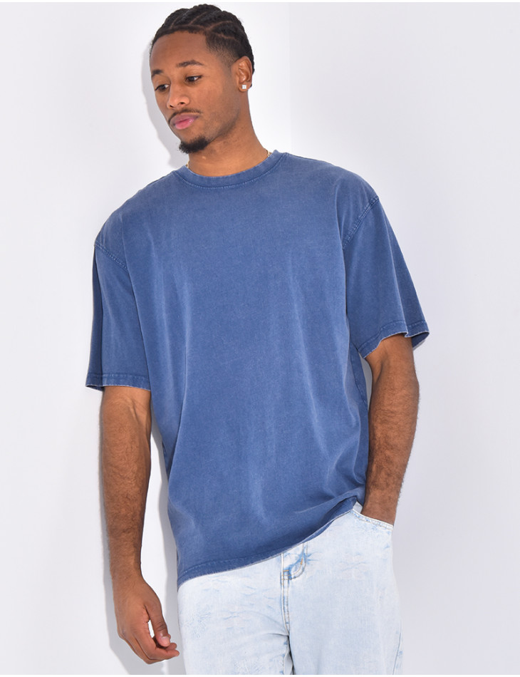 T-shirt washed oversize