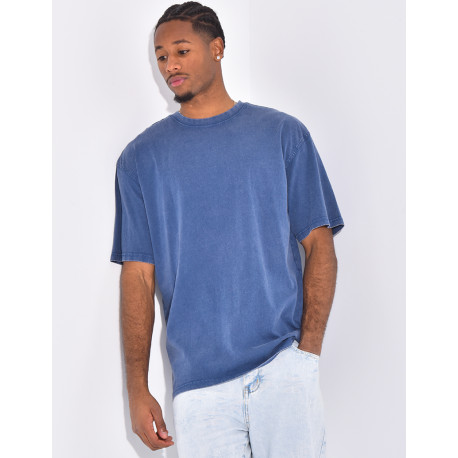 T-shirt washed oversize