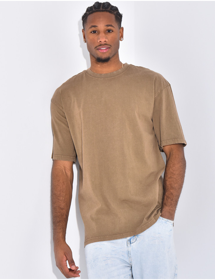 T-shirt washed oversize